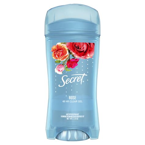 Secret Clear Gel Antiperspirant Deodorant Rose 26 Oz