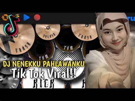 Dj Nenekku Pahlawanku Slow Viral Tiktok Real Drum Cover Youtube