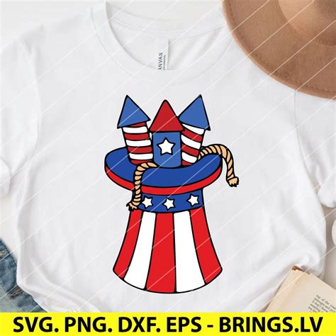 Hat Fireworks Th Of July Svg Th Of July Hat Svg Independence Day