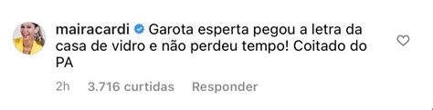 Maíra Cardi Diz Que Jade Picon Está Apaixonada Por Arthur Quer Ser A