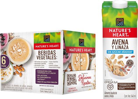 Natures Heart Bebida De Avena Linaza Natures Heart 6 Pack 946ml