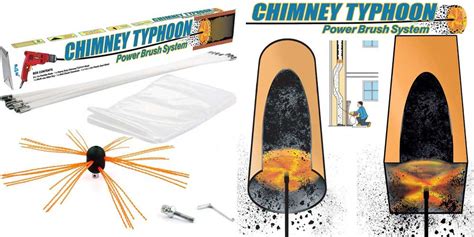 Diy Chimney Sweep Kit - Chimney Brush Sweep Power Sweep Chimney Diy Kit Flexible Full Set 13 ...