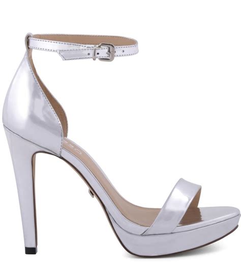 Meia Pata Naked Specchio Prata Arezzo