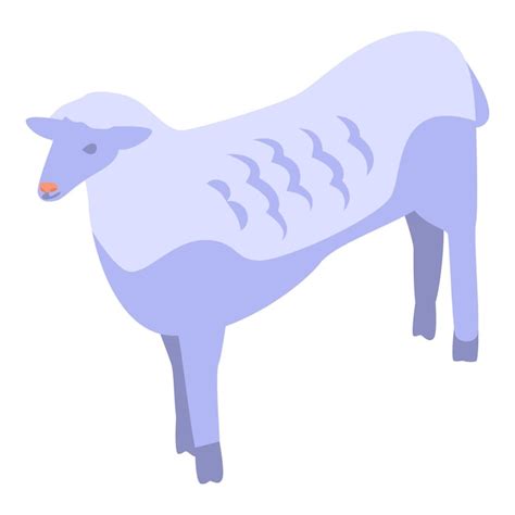 Premium Vector Sheep Icon Isometric Of Sheep Vector Icon For Web