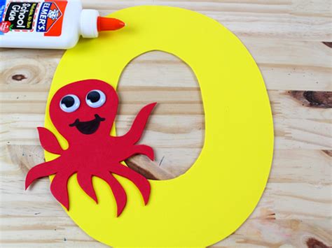 Letter O Octopus Craft Our Kid Things