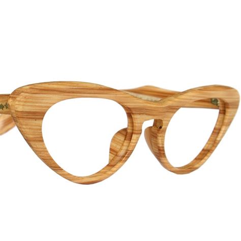 Blonde Wood Texture Cat Eye Glasses By Art Optic Etsy Cat Eye Glasses Blonde Wood Eye Glasses