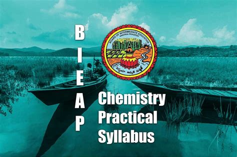 BIEAP Chemistry Practical Syllabus 2022 Labkafe