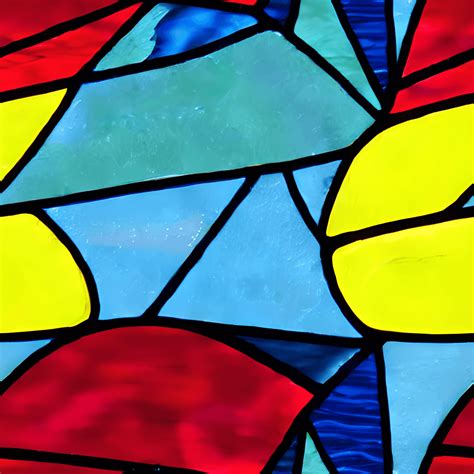 Beautiful Realistic Stained Glass Pattern · Creative Fabrica