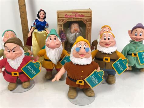 Vintage Disney Snow White And The Seven Dwarfs Dolls Hot Sex Picture