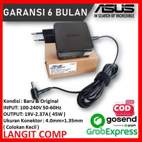 Jual Asus Original Adaptor Charger Asus X441s X441n X441u X441ua X441 X540s X540l X453m 19v 2