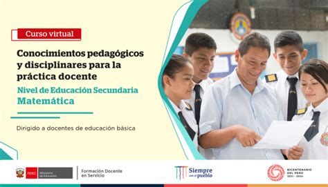 Participa En El Curso Conocimientos Pedag Gicos Y Disciplinares Para