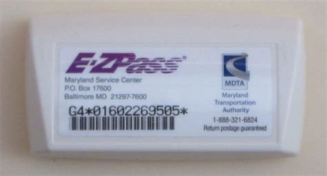 Replacing Maryland E Zpass Transponder Is Not So Easy