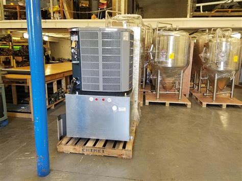 New New Ton Air Cooled Glycol Chiller Usa Made Or V