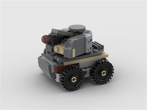 Lego Moc Mini Tank Alternate Build By Jakobi Rebrickable Build With