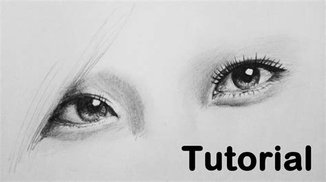 Draw Realistic Eye Tutorial Youtube