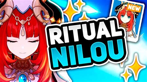 CONSIGUE ASÍ A NILOU RITUAL TIRADAS Genshin Impact YouTube