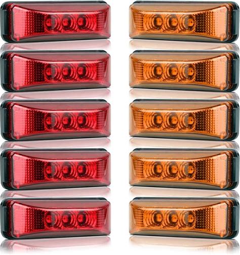 Amazon Partsam Pcs Inch Led Side Marker Clearance Lights