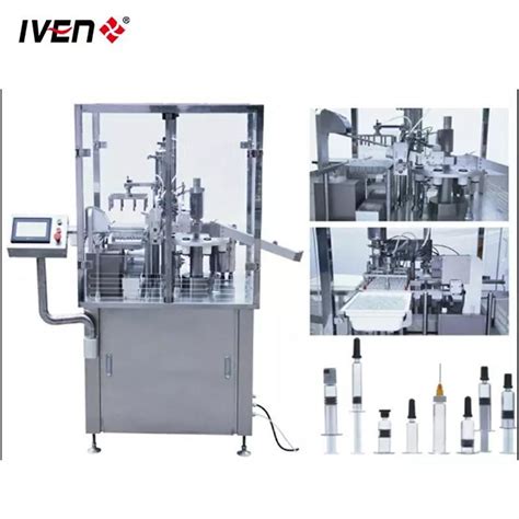 Automatic Plc Control Prefilled Syringe Filling Sealing And Packing