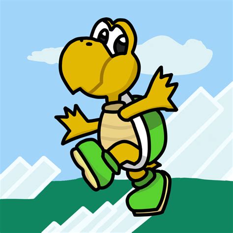 Drawing Mario Enemies 2 - Koopa Troopa : r/Mario