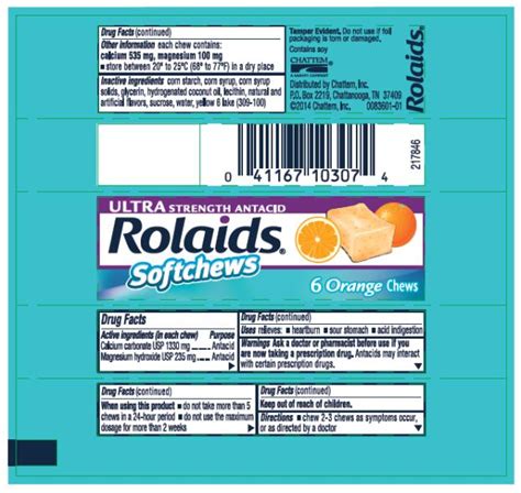 Rolaids Ultra Strength Antacid Strawberry Details From The Fda Via