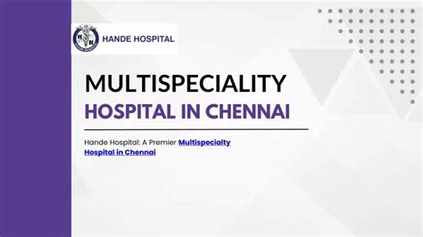 Ppt Multispeciality Hospital In Chennai Powerpoint Presentation Free