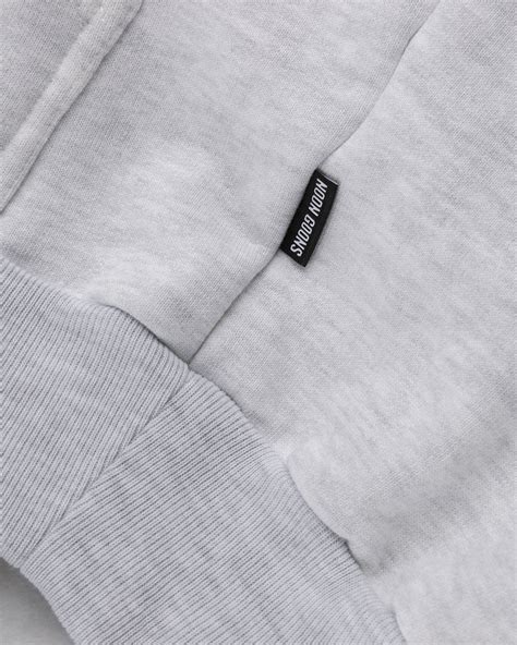 Noon Goons Recognized Hoodie Heather Grey Highsnobiety Shop