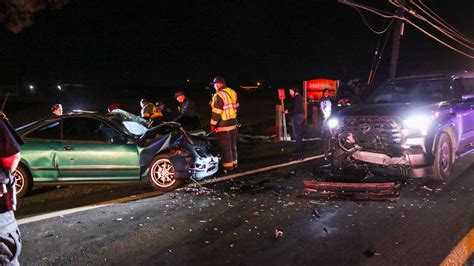 Man Airlifted In Critical Condition After Head On Collision On Byron