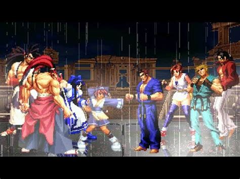 Kof Mugen Memorial Samurai Shodown Vs Aof Team Ryu Yuri Takuma