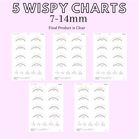 Wispy Lash Map Chart Artofit