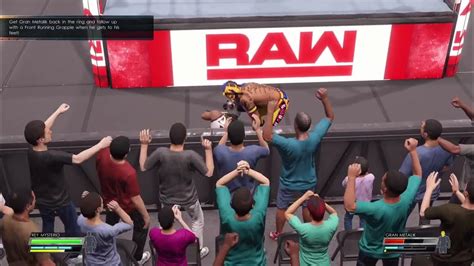 Wwe 2k22 Rey Mysterio Showcase Gran Metalik Vs Rey Mysterio Raw September 9 2019 Youtube