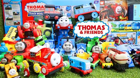 Merakit Mainan Kereta Api Thomas And Friends Tayo Si Bus Kecil