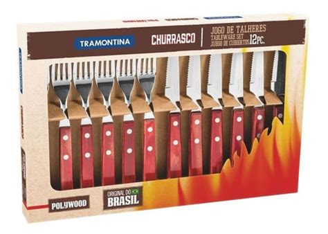 Juego Cubiertos Tramontina X Set Polywood