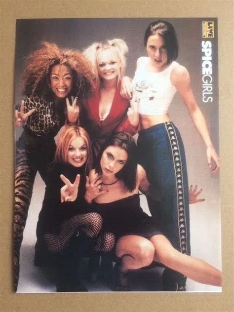 SPICE GIRLS EX SCRAPBOOK 2022 Original Vintage Magazine Clipping 11