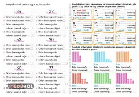 2 Sınıf Onluk Ve Birlikler 11 Eduhol Etkinlik İndir Oyun Oyna