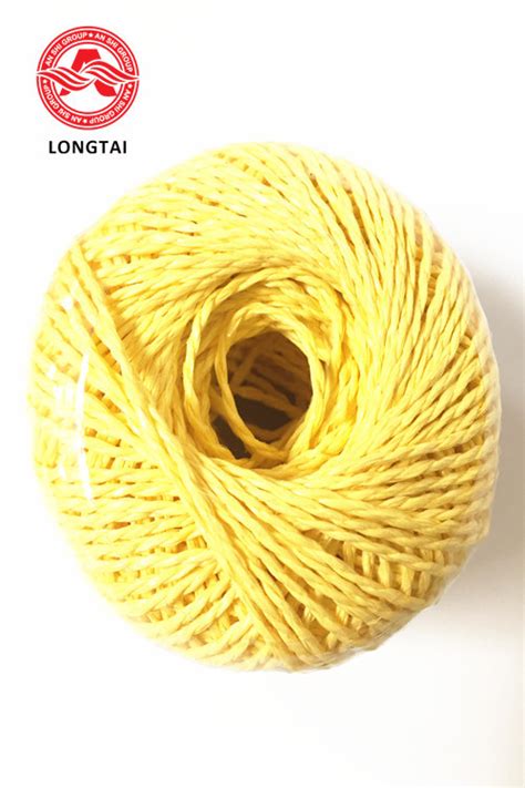 1 Ply Twisted PP Baler Twine Low Shrinkage Polypropylene Baling Twine