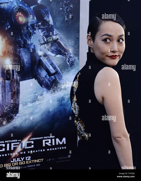 Japanese actress Rinko Kikuchi, a cast member in the sci-fi motion ...