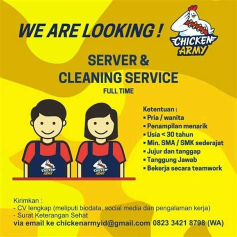 Loker Cleaning Service Bandung Lowongan Pekerjaan Admin Surabaya