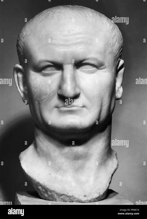 Vespasian A D Nemperor Of Rome A D Marble Portrait