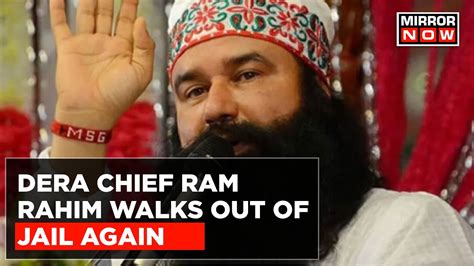 Jailed Dera Sacha Sauda Chief Gurmeet Ram Rahim Singh Granted 30 Day