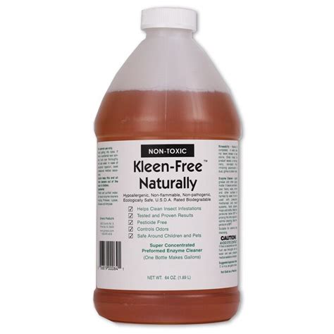 Kleen Free Naturally 64 Oz Unscented All Purpose Cleaner In The All Purpose Cleaners Department