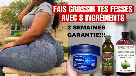 GROSSIR ET REBONDIR Les Fesses Et Hanches SANS SPORT RAPIDEMENT Et