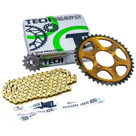 Kit Arrastre Sprockets Italika Vortex Reforzada Dorada