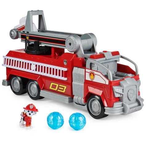 Spin Master Paw Patrol Camion Dei Pompieri Trasformabile Di Marshall