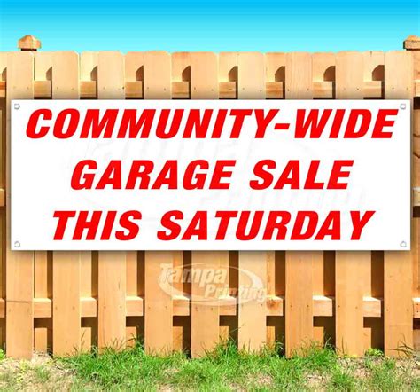 Garage Sale Banner Template