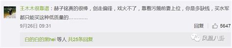 赫子铭说何洁家暴他？网友：感觉像洗澡烫的娱乐频道凤凰网