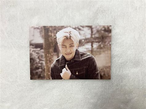 Rare Bts Army Nd Muster Zip Code Rm Namjoon Mini Pc Photocard