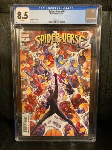 Spider Verse 6 CGC 8 5 Multiple 1st Appearances Low Print HTF