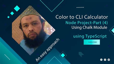 How To Adding Color To Your Node Js CLI Calculator Project With Chalk