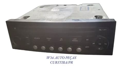 Rádio Cd Mp3 Rd4 N2 Peugeot 3008 2011 9666967477 N79 Parcelamento sem