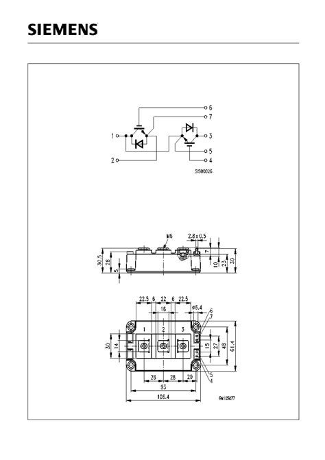 Bsm Gb Dn Datasheet Pages Siemens Igbt Power Module Half